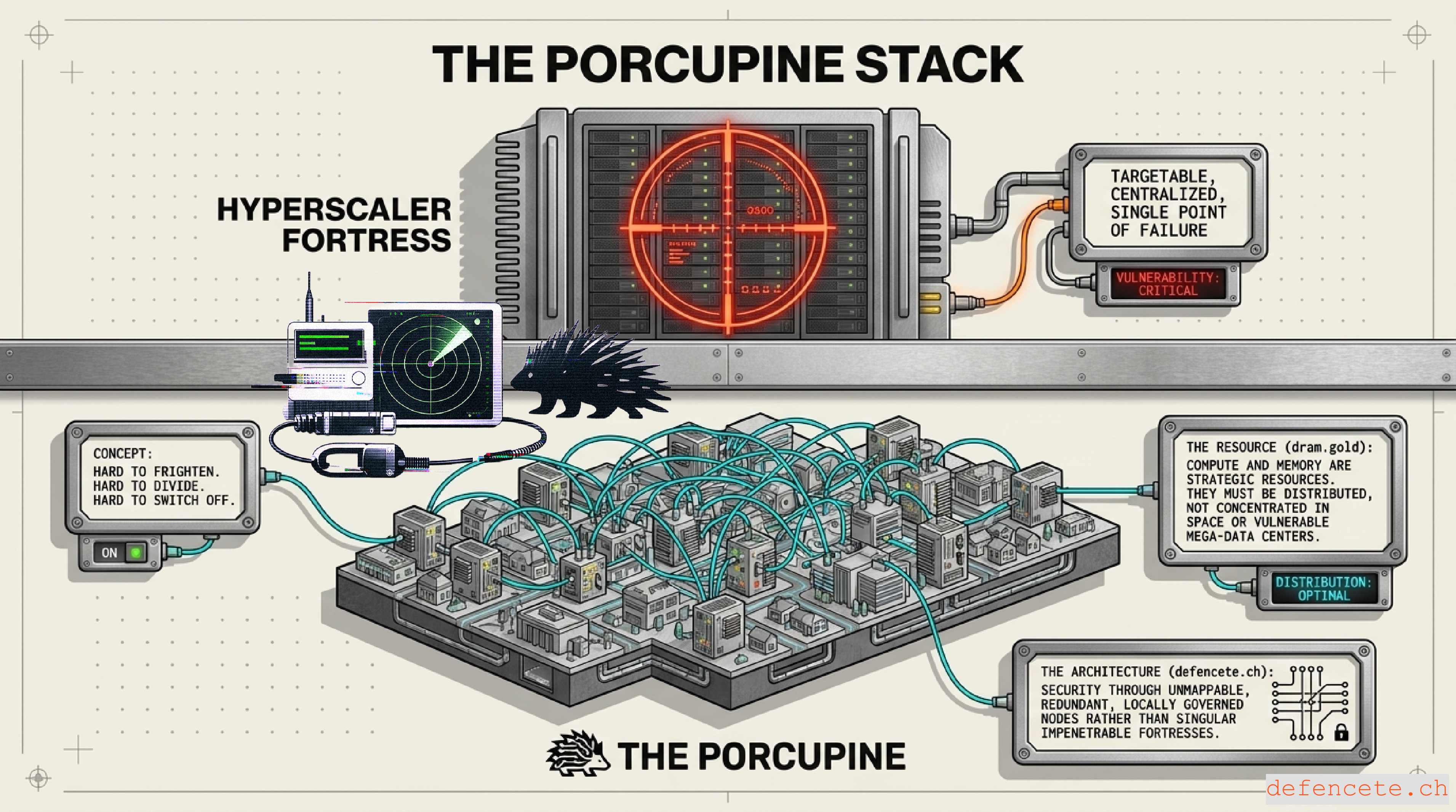 Porcupine Stack architecture diagram